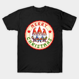 Cute Christmas Gnomes T-Shirt